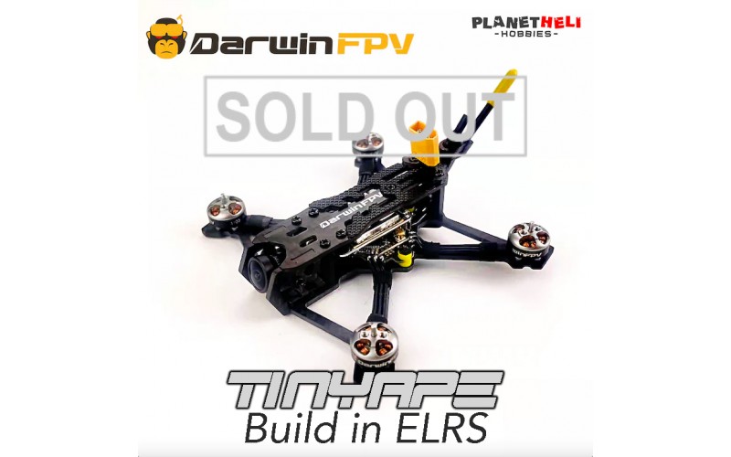DarwinFPV TinyAPE / Tiny APE Freestyle 2.5" 2-3S FPV Racing RC Drone with  ELRS receiver
